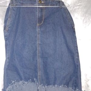 Jean skirt